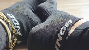 Enjoy my highly arched feet in BONAFIDE socks by Milah