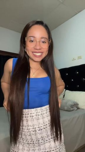 Striptease and playing with pussy before I got pregnant