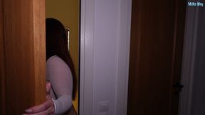 She Ate the Cum From the Condom! My Friend Is Cookqueen, so Her Fiance Fucked Me Hard and We Filmed It