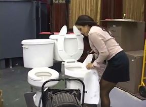Francesca Le fucked by co worker in the anaus