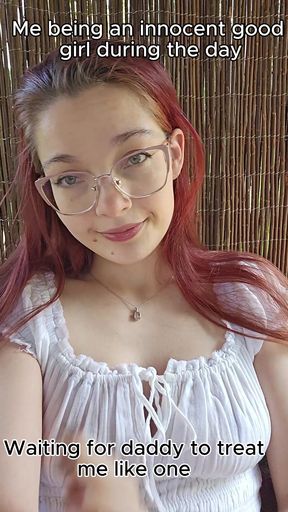 Sweet Good Girl By Day, Passionate Sucking By Night - Redhead POV