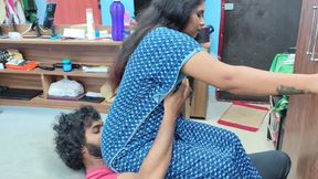 Nighty Hot Romance with Wife by Husband Part - 2, Mallu Hot Couple Romance in Bedroom