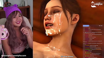 Asian Solo Gooner Girl rides and teases her clit