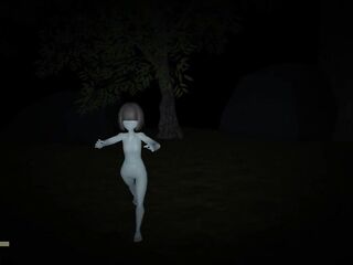 The 2 ghost honeys of the garden have a 3some with me and make me cum inside a lot of semen - Ruin of one more world - Comics Games P3