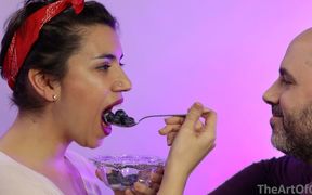 Blueberries &amp; Cum! - Cum on Food 11