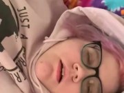 Beautiful agony real orgasm