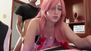 MY STEPSISTER COMES WITH MY FAVORITE COSPLAY TO FUCK HER