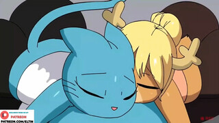 Gumball`s Mom Hard Fucking In Gym And Getting Creampie - Furry Hentai Animation World of Gumball