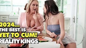 Strap-On Stepmom Gives Stepdaughter a Good Fucking