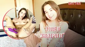 Ersties - Cute Babe Nicole Uses a Sex Toy To Masturbate With