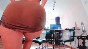 Sexydea Twerking with a Sexy Plugged Ass