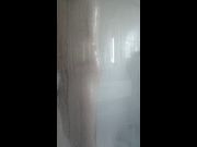 Bareback passion ignites beneath steamy shower 🥵