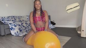 Teasing Balloon Denial and Ass Destruction