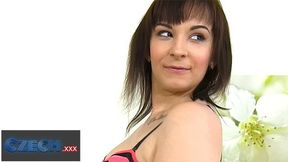 Lena Dark's shy and seductive casting couch debut