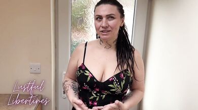 British milf gets caught cheating her bestie drinks her gushing pussy