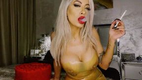 Smoking eve120’ in rubber