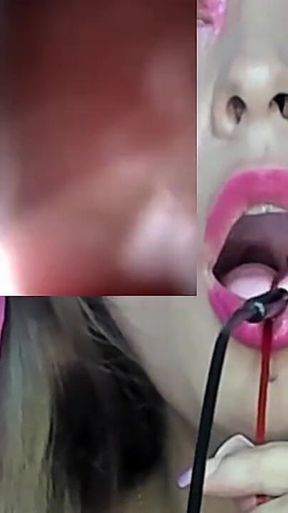 Personalized Video!! I Tie Two Men Together with a Long Rope and Swallow Them!!