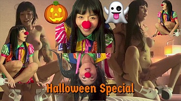 Petite Japanese MILF Marica Hase - Halloween SPECIAL
