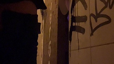 Spyed while pissing in the toilets bar...