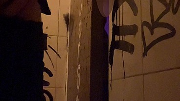 Spyed while pissing in the toilets bar...