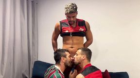 brenno villar, poulain & fernando brutto - part 1: football rivalry & raw 2-on-1