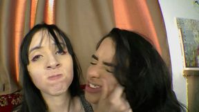 PLAYING TO SQUEEZE CHEEKS - BY PENELOPE PINK AND THAY FLORES - CLIP 5 IN FULL HD