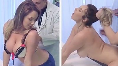 Big Boobs from UK visits a Czech Hospital and Fucks the Doctor - Fake Hospital