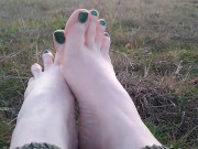 Country Boy Painted Feet, Trans Cowboy