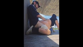 Risky Quicky In Public