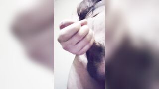 Solo Masculine Edging Numerous Jizz flows and Dribbling Explosions