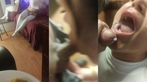 la potra aleja seduce al nuevo empleado de la hostal video lesbi con una amiguita detras de camaras