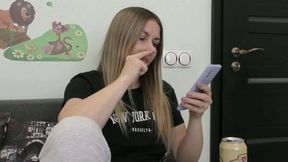 Drink soda and pick your nose, burp alot MP4 HD 720p