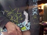 Pissing in my pull up diaper!