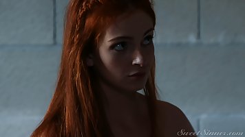 Horny redhead babe Maya Kendrick gets fucked hot
