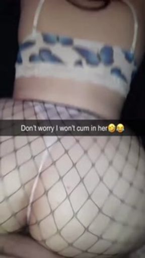 Boyfriends best friend sends snap chat of him fucking me