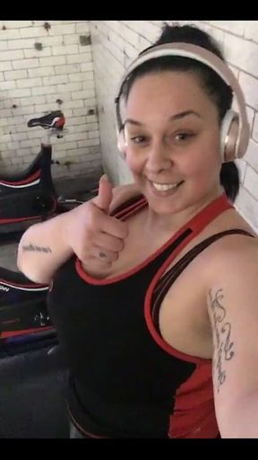 Working Out at the Gym... Cardio Before Weights and Yes I Train 5 Times a Week 2 Hours Each Session