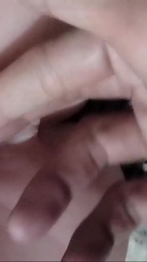 Thrilling moment from "Naughty Boy Fucks His New Silicone Babe For First Time"