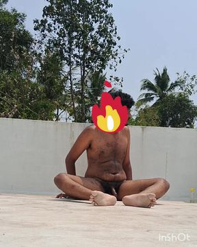 Hot Indian Male Nude Mayank Oily Masturbation