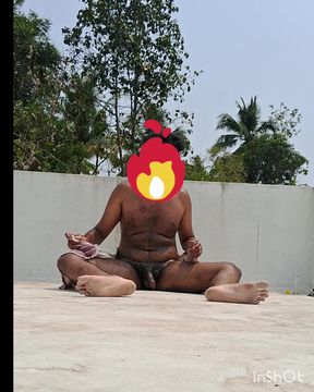 Hot Indian Male Nude Mayank Oily Masturbation