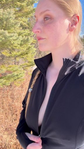 out enjoying the first nice day of the year