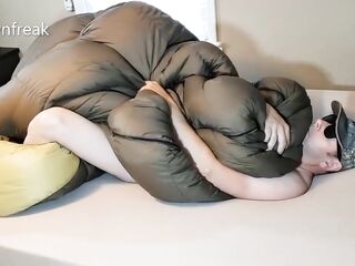 LENGTHY VERSION Humping My Giant Down bag When Wife is Away. I know it's Wrong But I Can't Stop