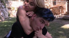 Pamela Strong in Lethal Leather Bounty Hunter II