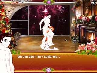The Christmas Key - casal transando