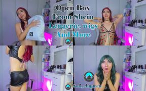 Open Box From Shein Lengerie, Wigs and More