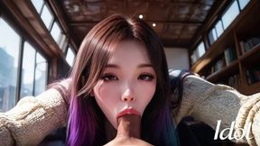 old man found an asian student reading a book and fucked her roughly in the ass [ai]