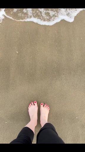 Feet at the Beach