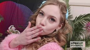 petite venus vixen gets fucked in the throat & pussy by bryan gozzling