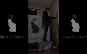 Alice trampling while telling her day (fullbody)