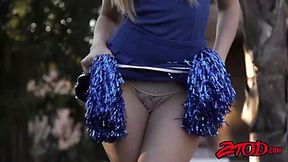 Blonde Cheerleader Alexa Grace's Screaming Orgasms ZTOD