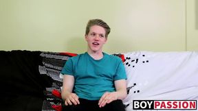 Taylor Tyce gets a naked cock in his ass after an interview